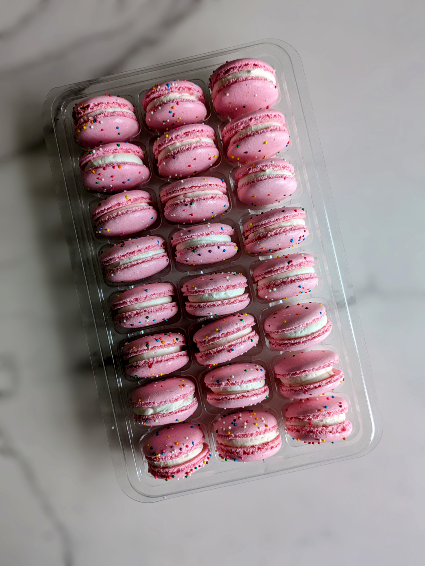 Cake Batter Macarons