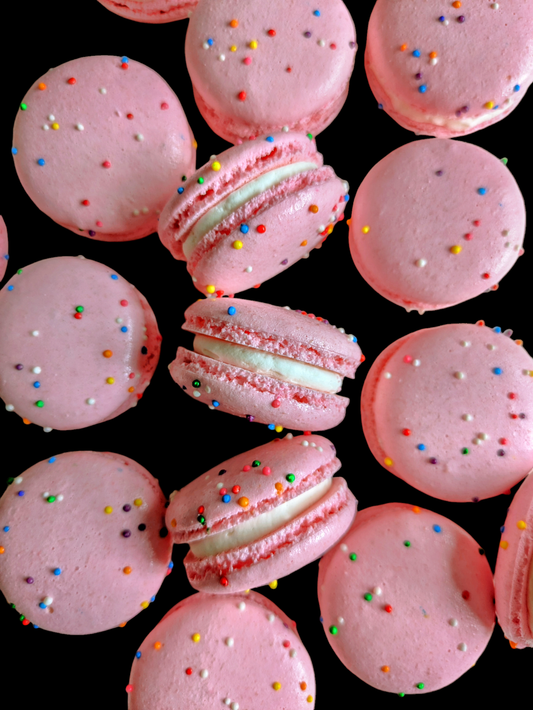 Cake Batter Macarons